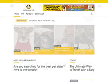 Tablet Screenshot of petsblogroll.com